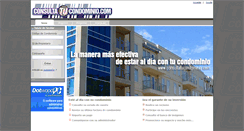Desktop Screenshot of consultatucondominio.com